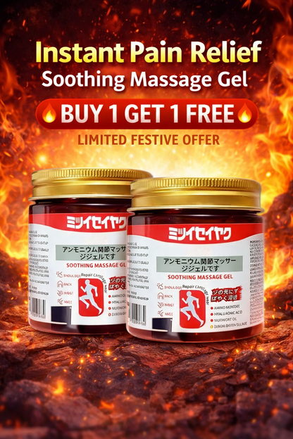 Japanese Instant Pain Relief Soothing Massage Gel  (BUY 1 GET 1 FREE)
