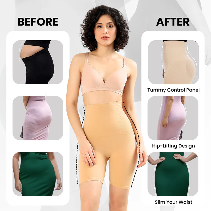 4-in-1 Tummy Tucker – Quick Slim Shaper for Tummy, Thighs, Hips & Back